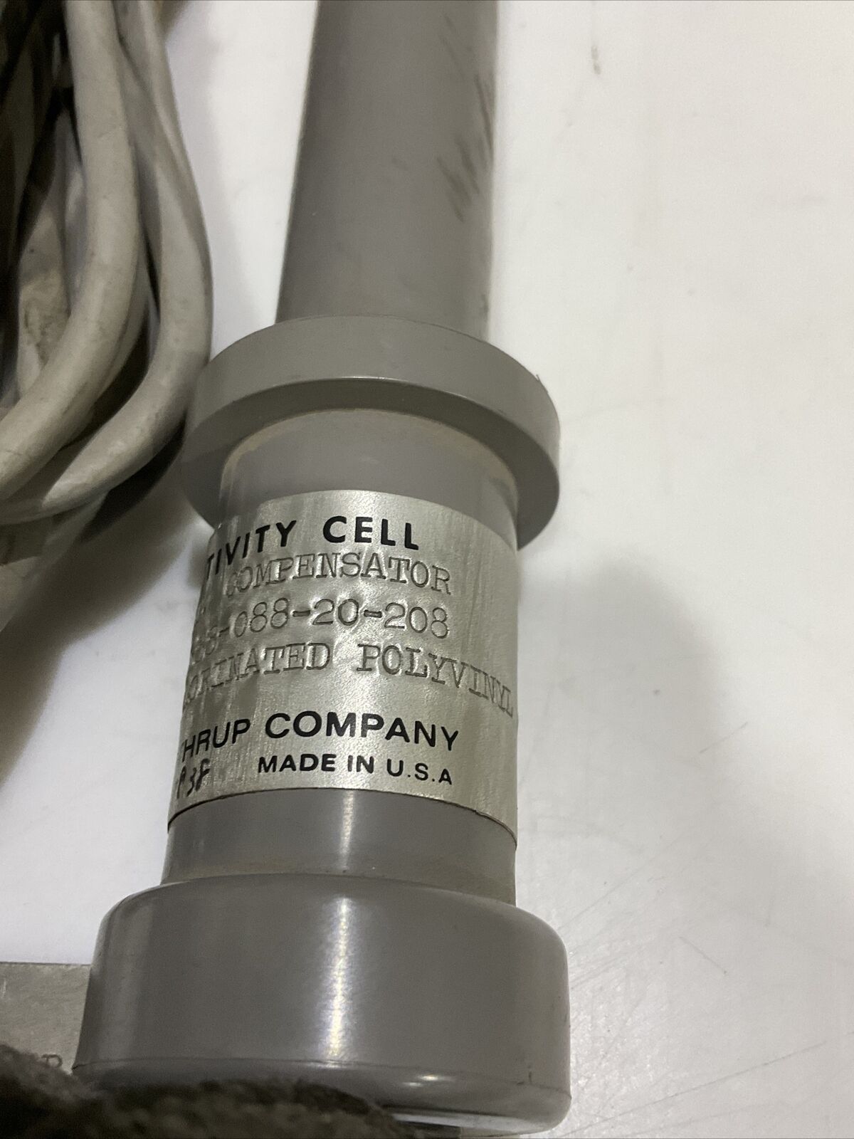LEEDS & NORTHRUP 4908-50-33-088-20-208 CONDUCTIVITY CELL W TEMP COMPENSATOR 373