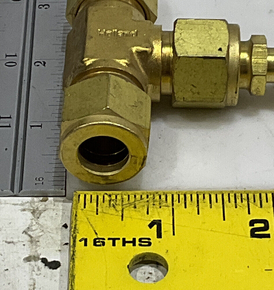 SWAGELOK B-810-3 BRANCH TEE WITH UNION CONNECTOR LOT OF 3 476