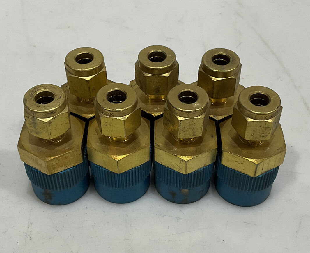 SWAGELOK B-810-6-4 UNION FITTING LOT OF 7 476