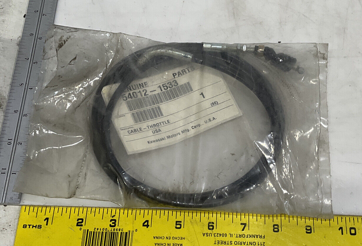 KAWASAKI 54012-1533 THROTTLE CABLE 476