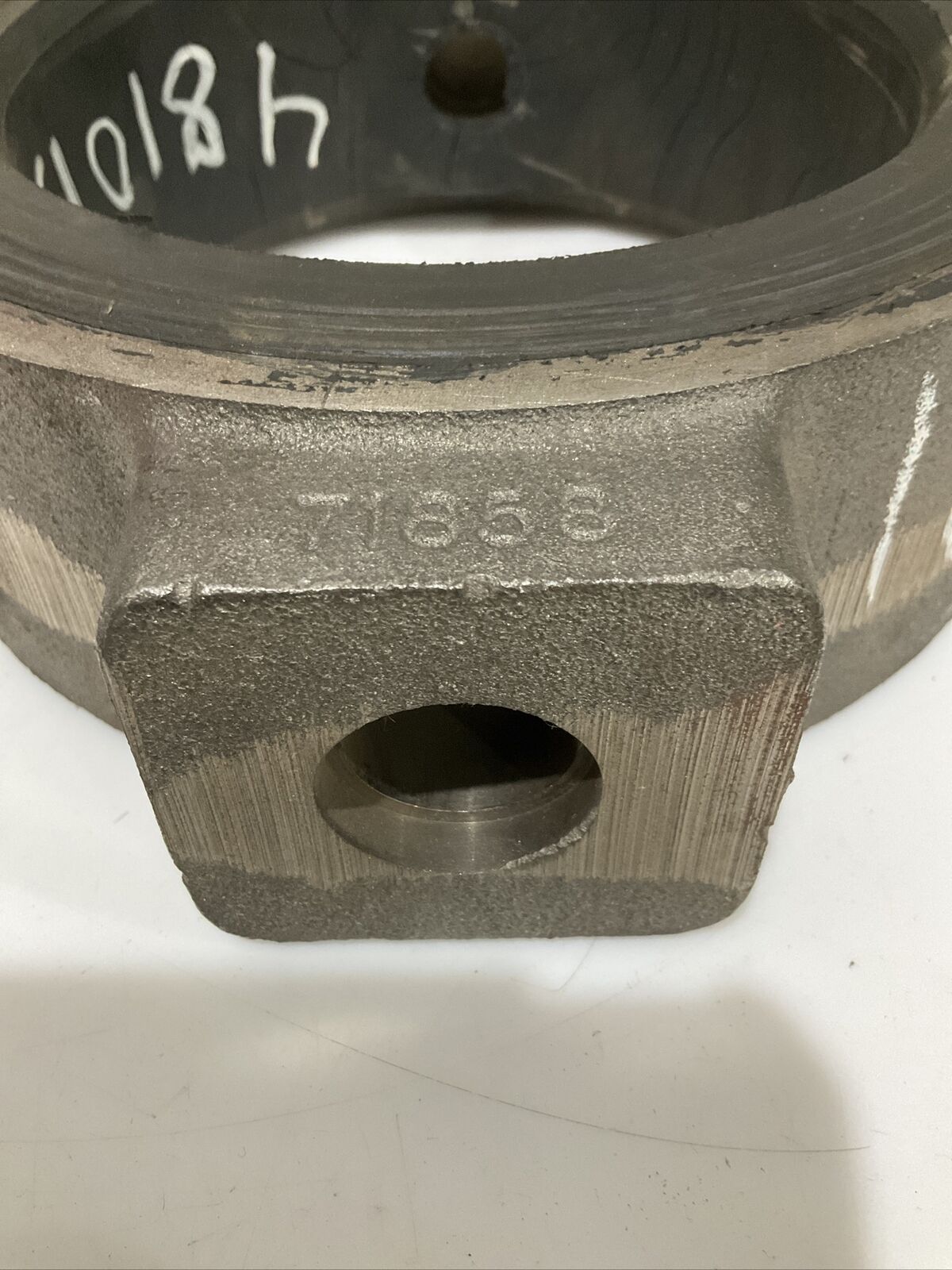 PRATT MKII MONOFLANGE RUBBER SEAT BUTTERFLY VALVE 150 PSIG SIZE 6" 373