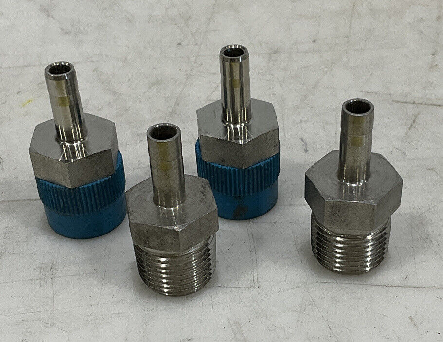 SWAGELOK SS-6-MTA-1-4 ADAPTER LOT OF 4 476
