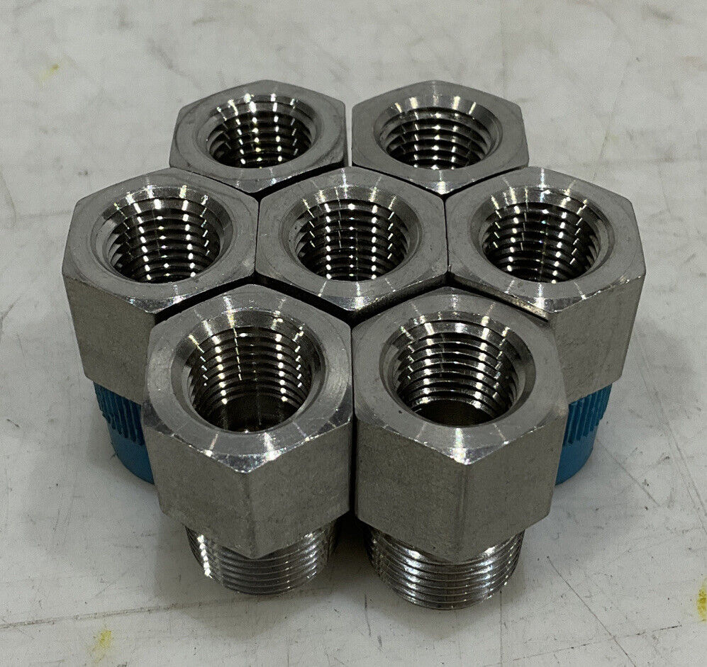 SWAGELOK SS-6-A-RT ADAPTER LOT OF 7 476