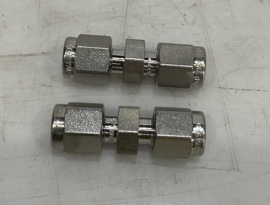 SWAGELOK SS-200-6 UNION CONNECTOR LOT OF 2 476