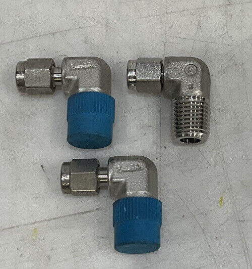 SWAGELOK SS-200-2-4 ELBOW LOT OF 3 476