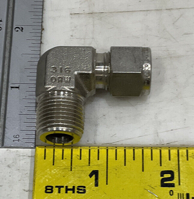 SWAGELOK SS-600-2-6 ELBOW LOT OF 2 476