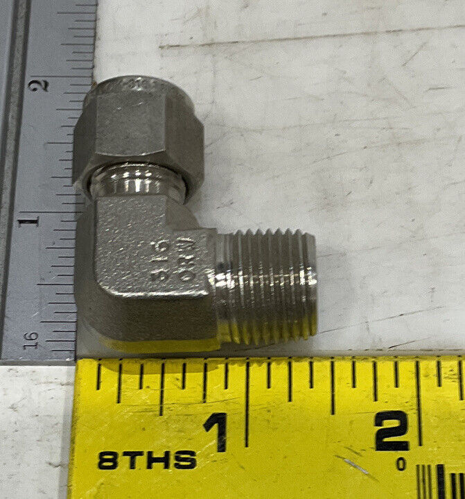 SWAGELOK SS-600-2-6 ELBOW LOT OF 2 476