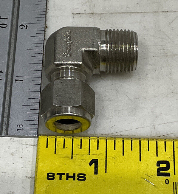 SWAGELOK SS-600-2-6 ELBOW LOT OF 2 476