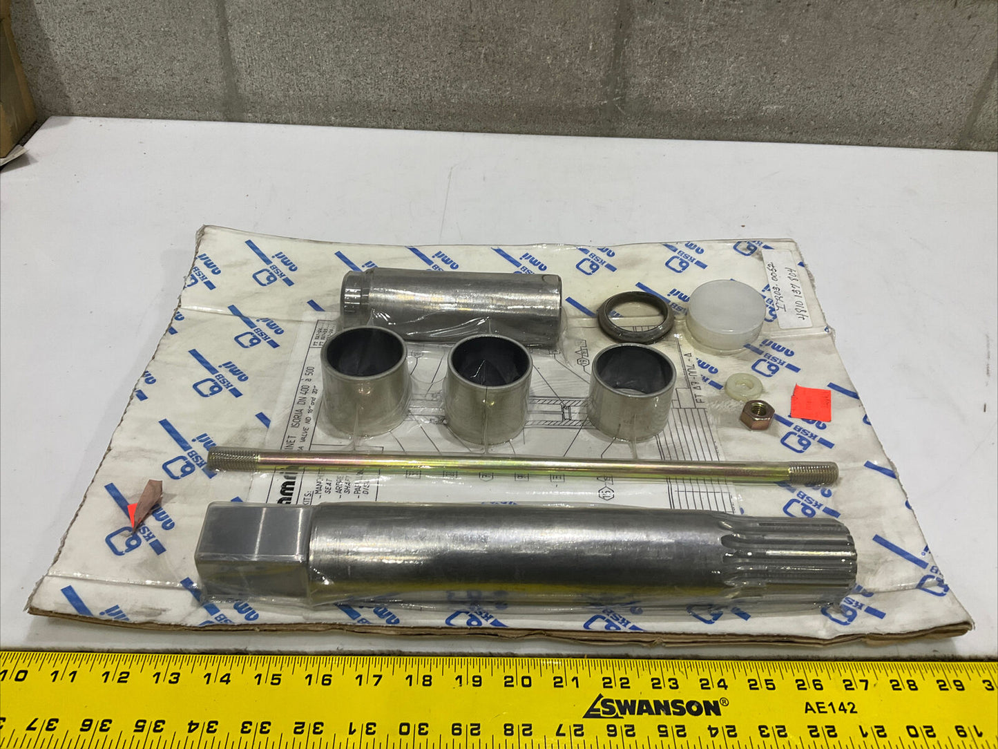 KSB AMRI FT A7-004-A ISORIA VALVE SHAFT REBUILD KIT DN 409 16” 373