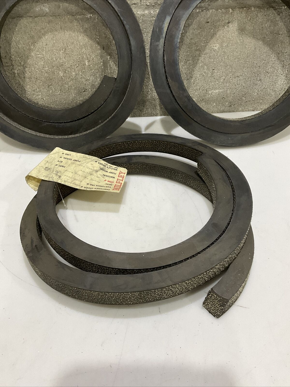 WILFLEY WS10021-04 FRAME PACKING RING 4K LOT OF 3 373
