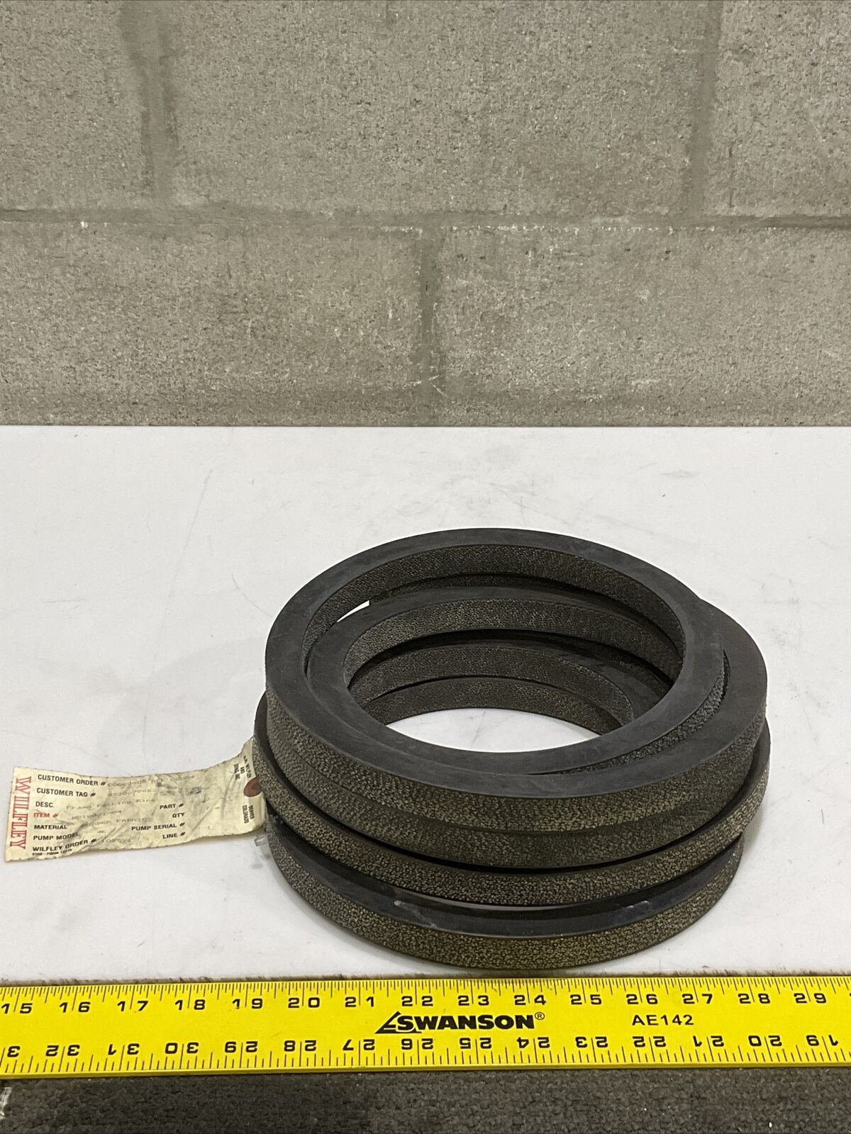 WILFLEY WS10021-04 FRAME PACKING RING 4K LOT OF 3 373