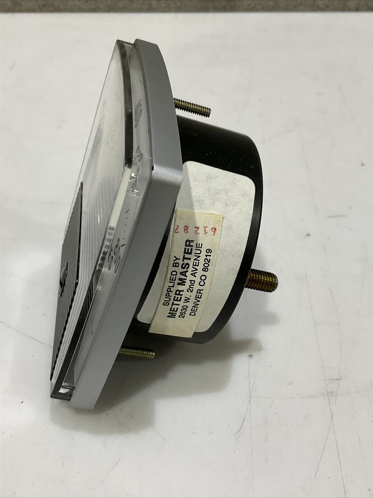 GE 754300KWKW 254329ECZZ PANEL AMMETER 0-5DCMA 0-800MA LOT OF 2 373