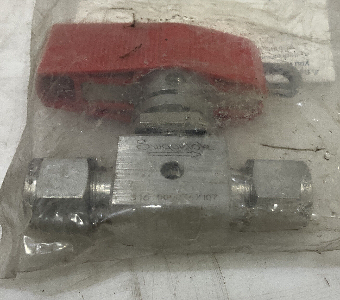 SWAGELOK SS-43GVS6-LL-RD BALL VALVE 476
