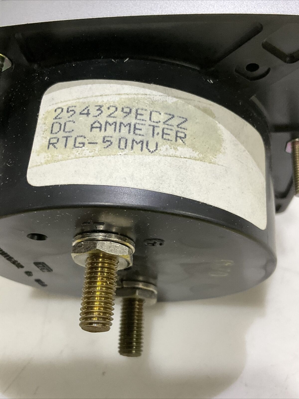 GE 754300KWKW 254329ECZZ PANEL AMMETER 0-5DCMA 0-800MA LOT OF 2 373