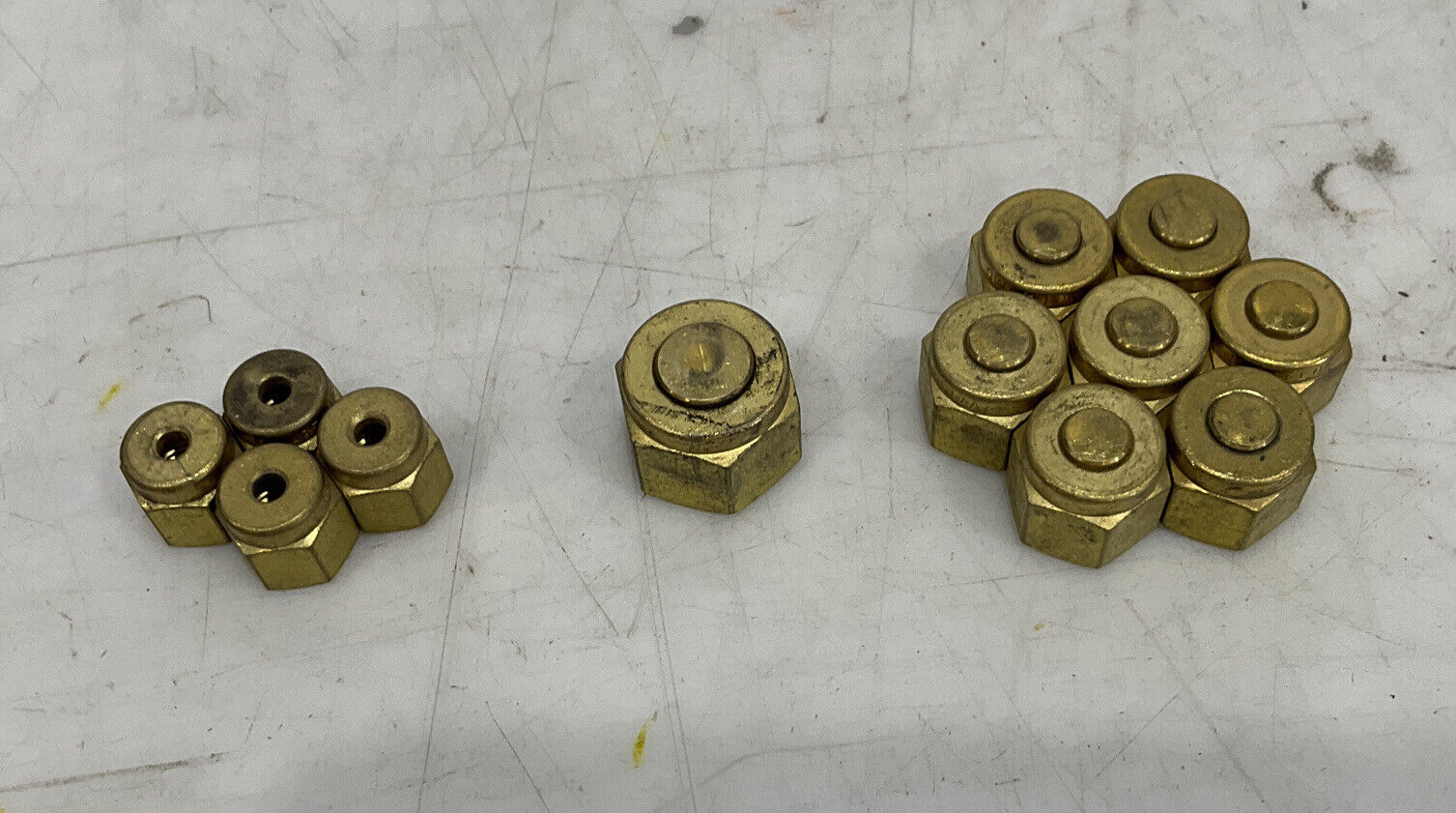 SWAGELOK BRASS NUTS AND PLUGS LOT OF 12 476 – Industrial Garage Sales