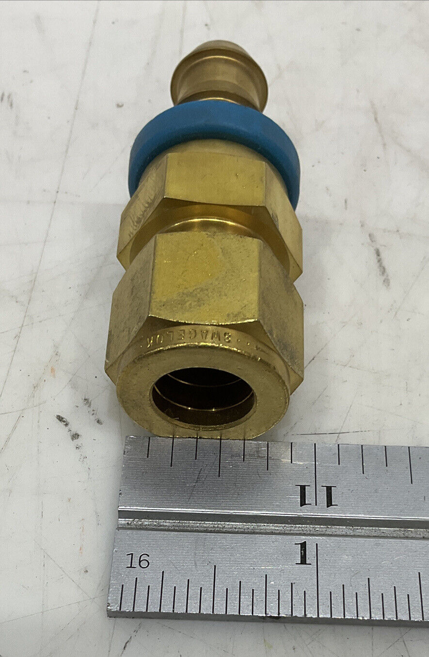 SWAGELOK B-PB8-SL8 PUSH ON HOSE FITTING LOT OF 30 476