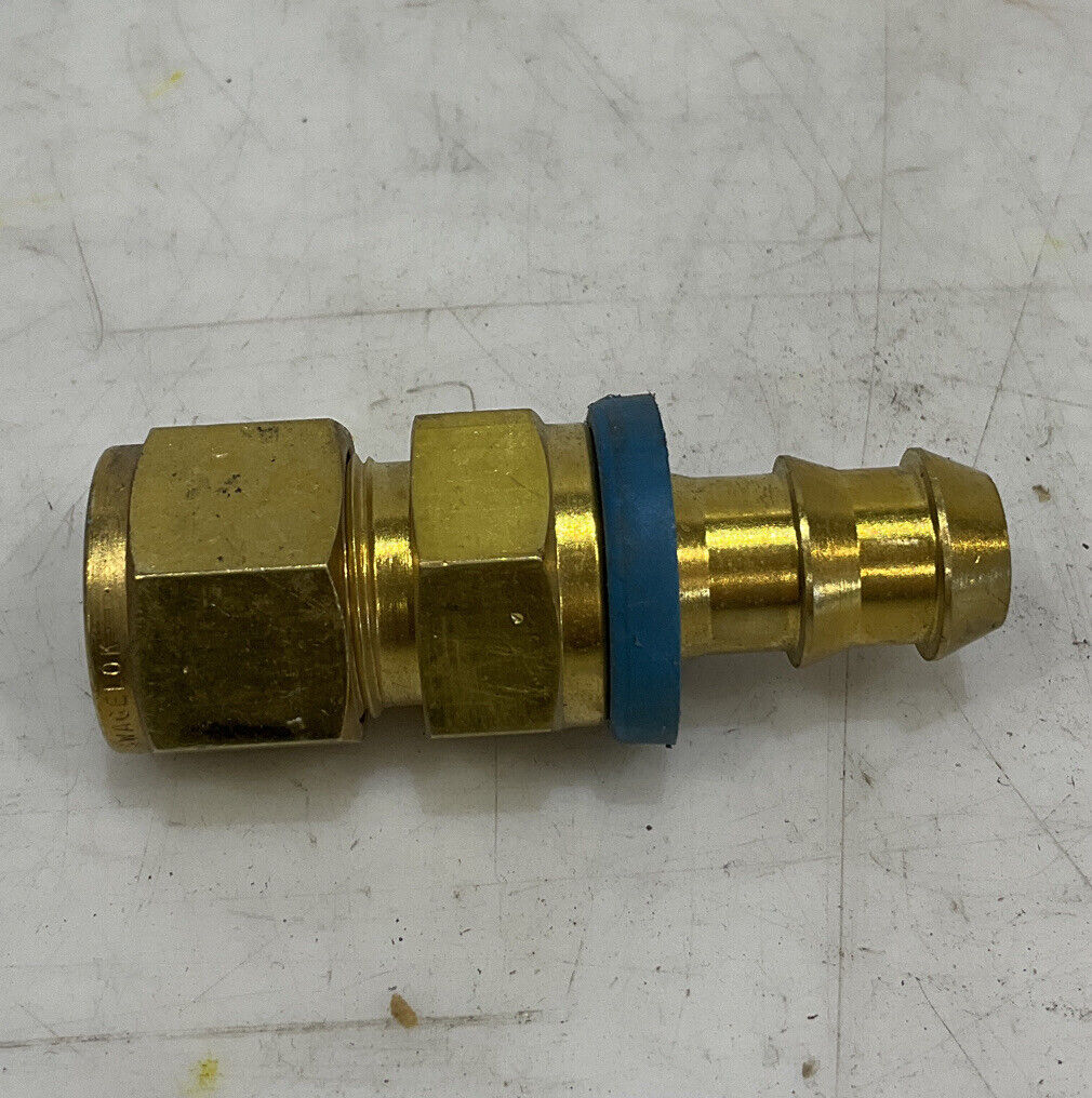 SWAGELOK B-PB8-SL8 PUSH ON HOSE FITTING LOT OF 68 476
