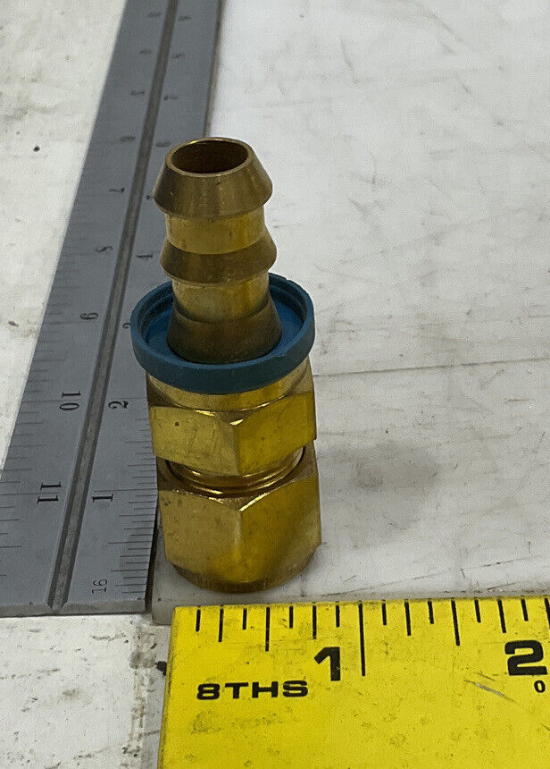 SWAGELOK B-PB8-SL8 PUSH ON HOSE FITTING LOT OF 68 476