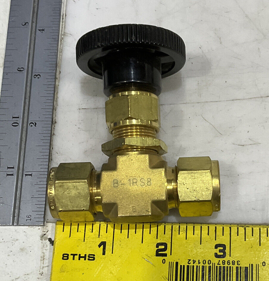 SWAGELOK B-1RS8 INTEGRAL BONNET NEEDLE VALVE 476