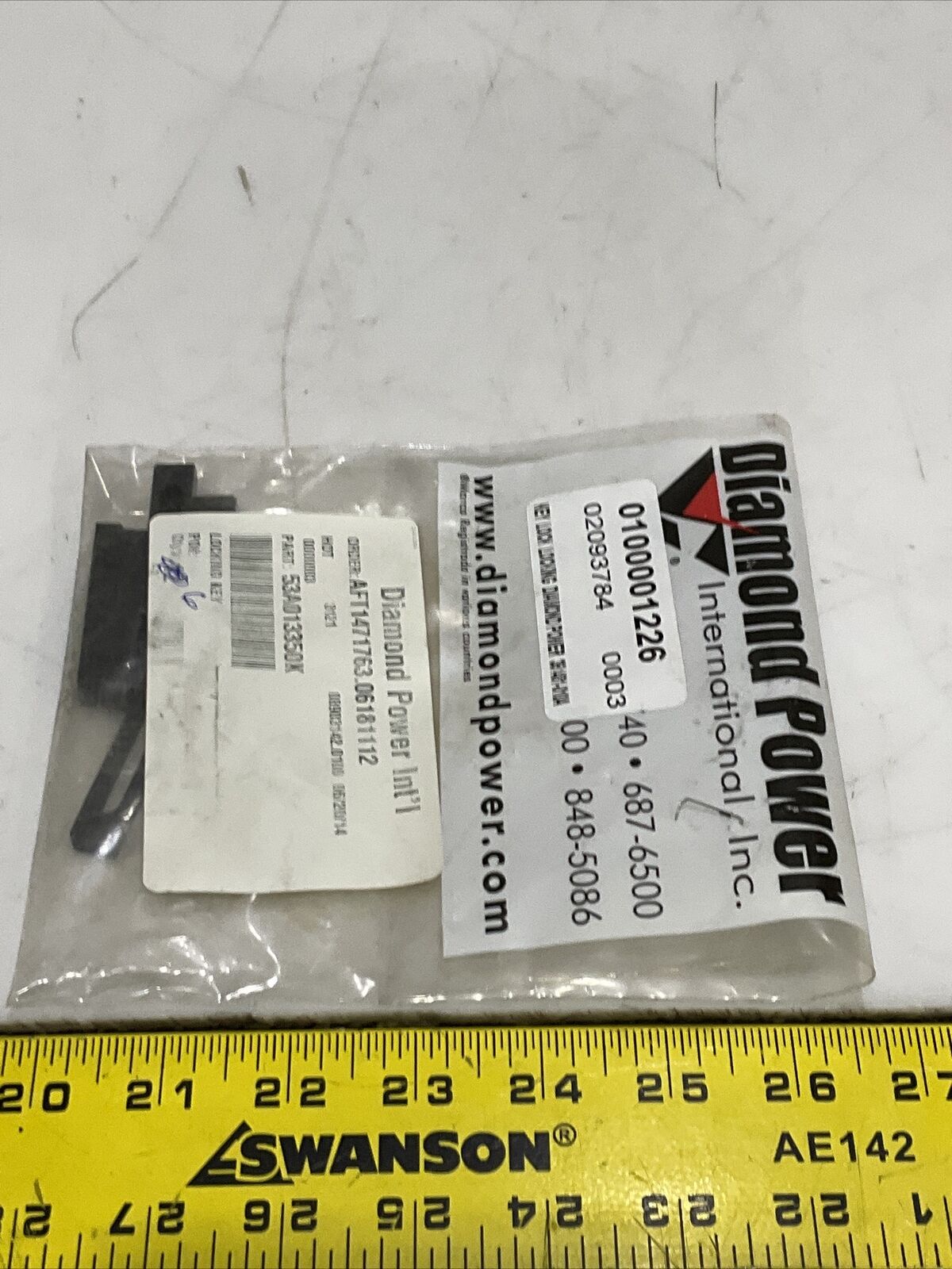 DIAMOND POWER 53A013350K LOCKING KEY LOT OF 6 373