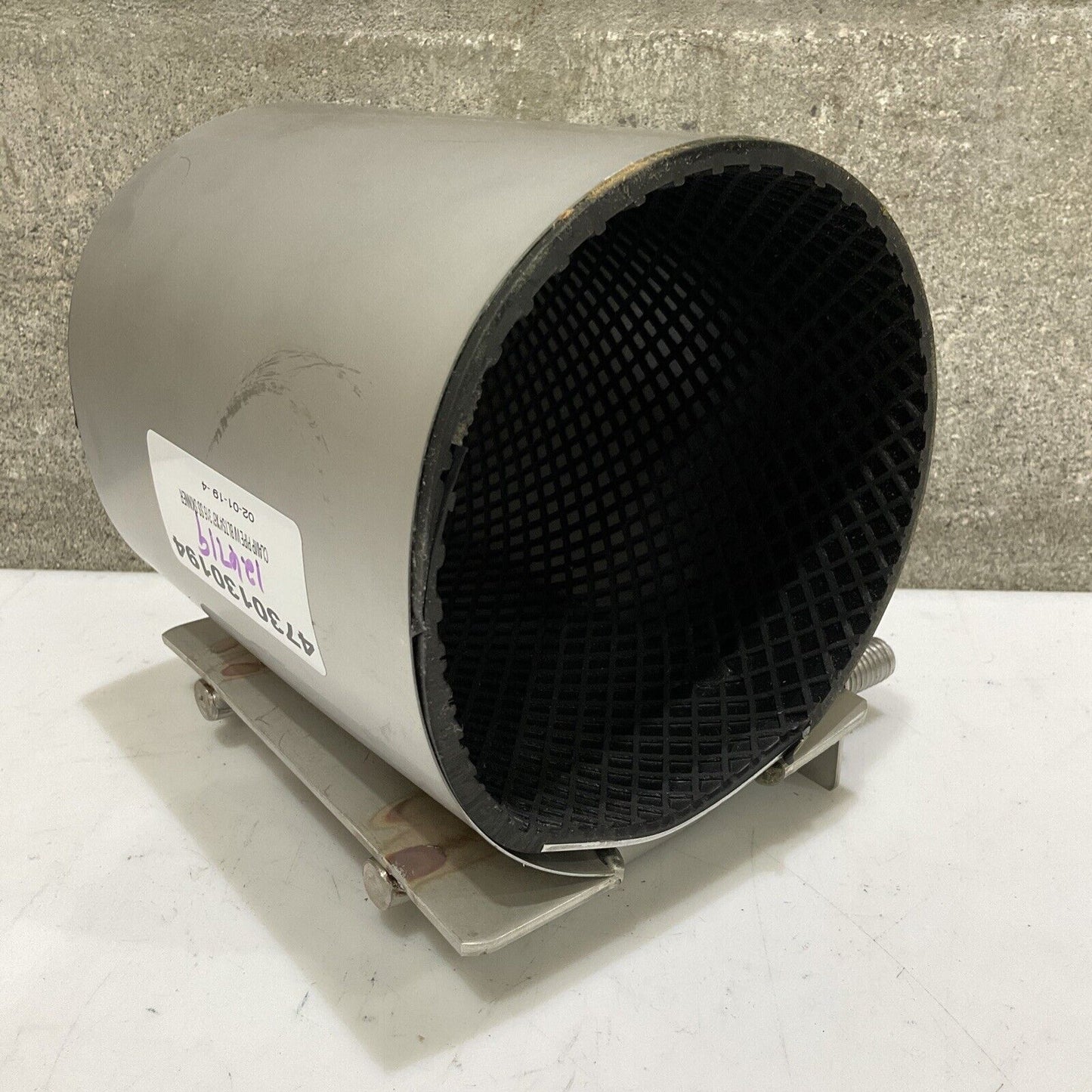 THE SKINNER CO 090021-473-6-N PIPE REPAIR CLAMP RANGE 4.45-4.73 4”X6” 316SS 373