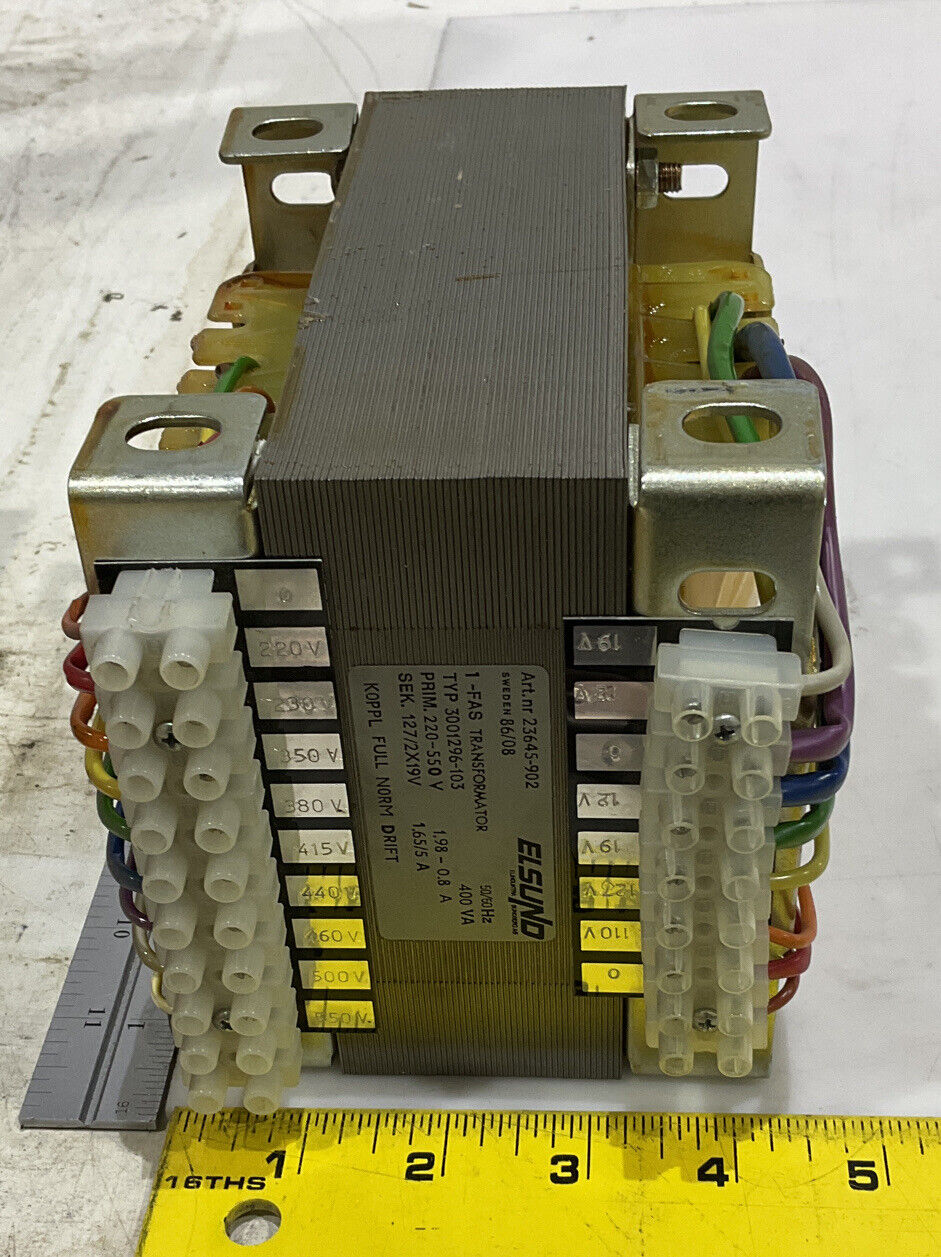ELSUND 3001296-103 TRANSFORMATOR 23645-90 50/60 HZ 373
