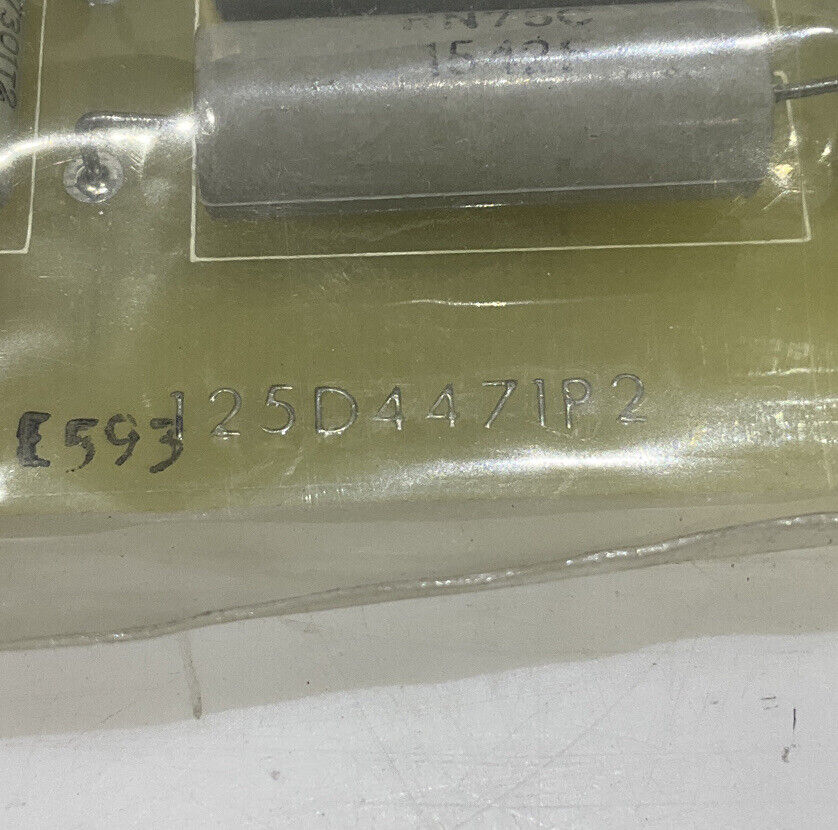 GENERAL ELECTRIC 1 P3-A006 133D6379G1 HIGH V METER DRVR 373