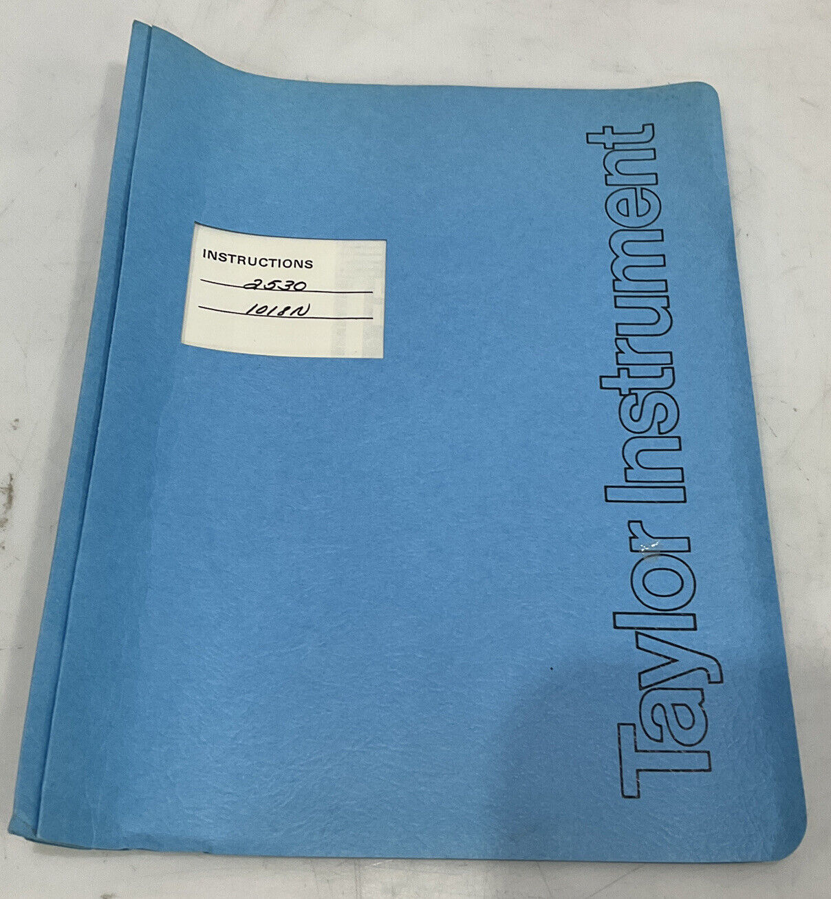 TAYLOR 1019N MODEL E ELECTRONIC ALARM 373