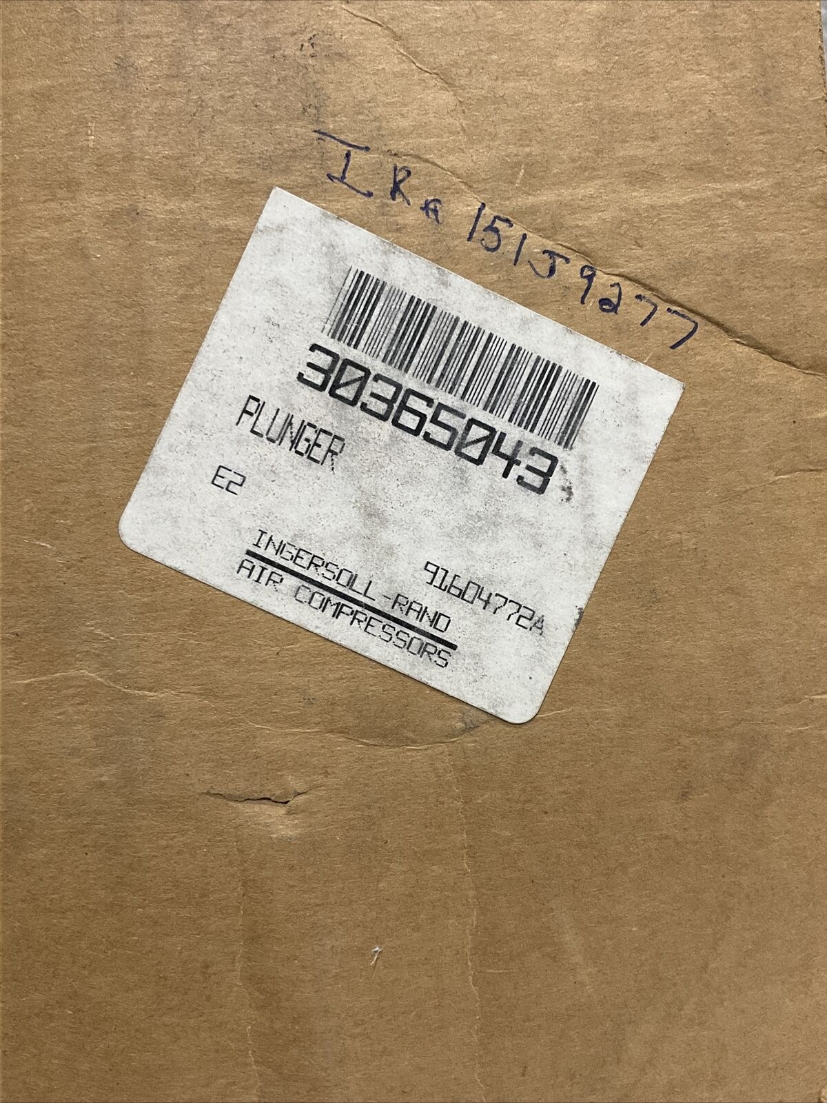 INGERSOLL-RAND 30365043 PLUNGER 373