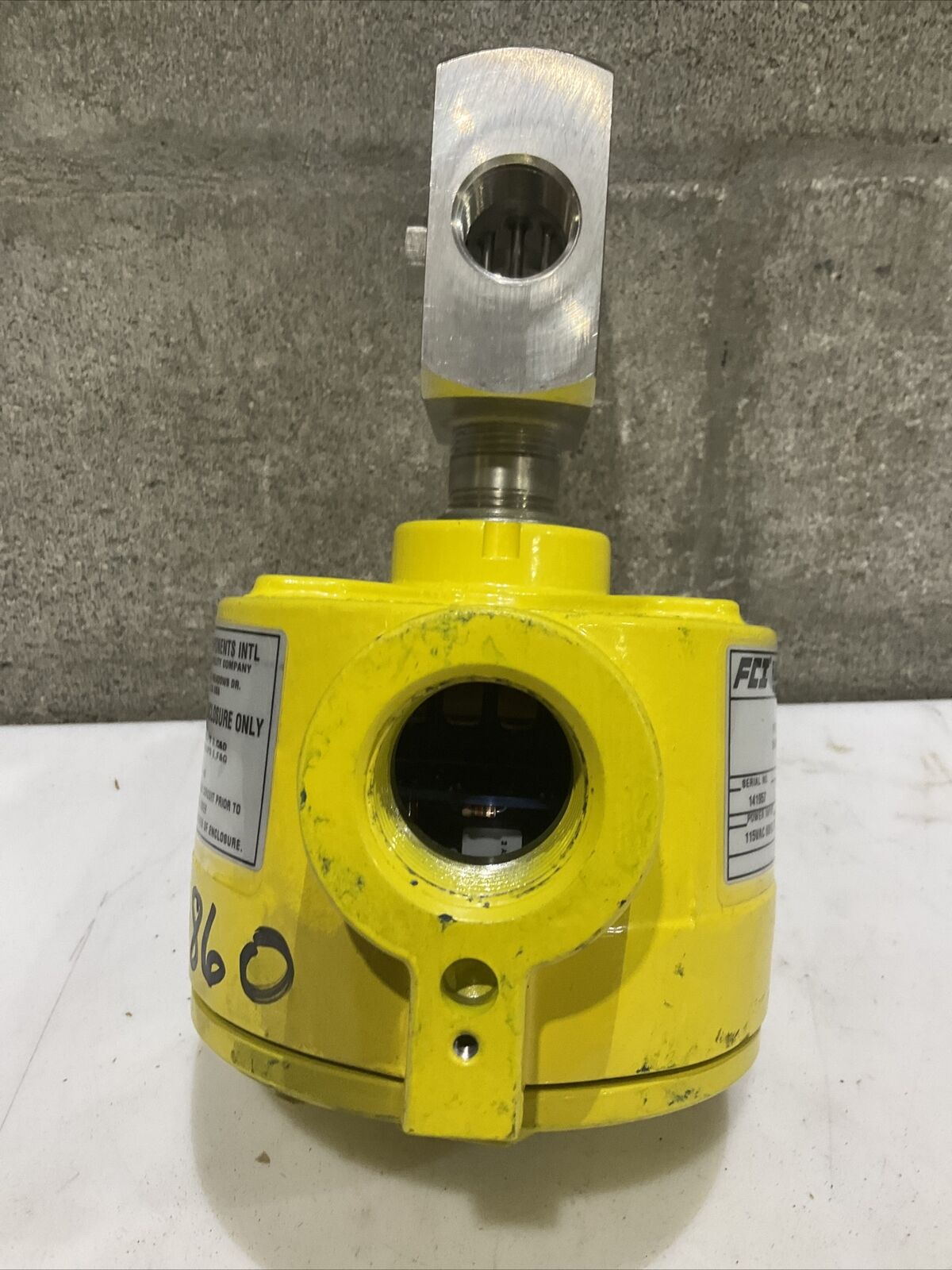 FCI FR70-4 FLOW SWITCH MONITOR .75” 2.5” S L V 5181-W 115VAC 60HZ 7VA 373