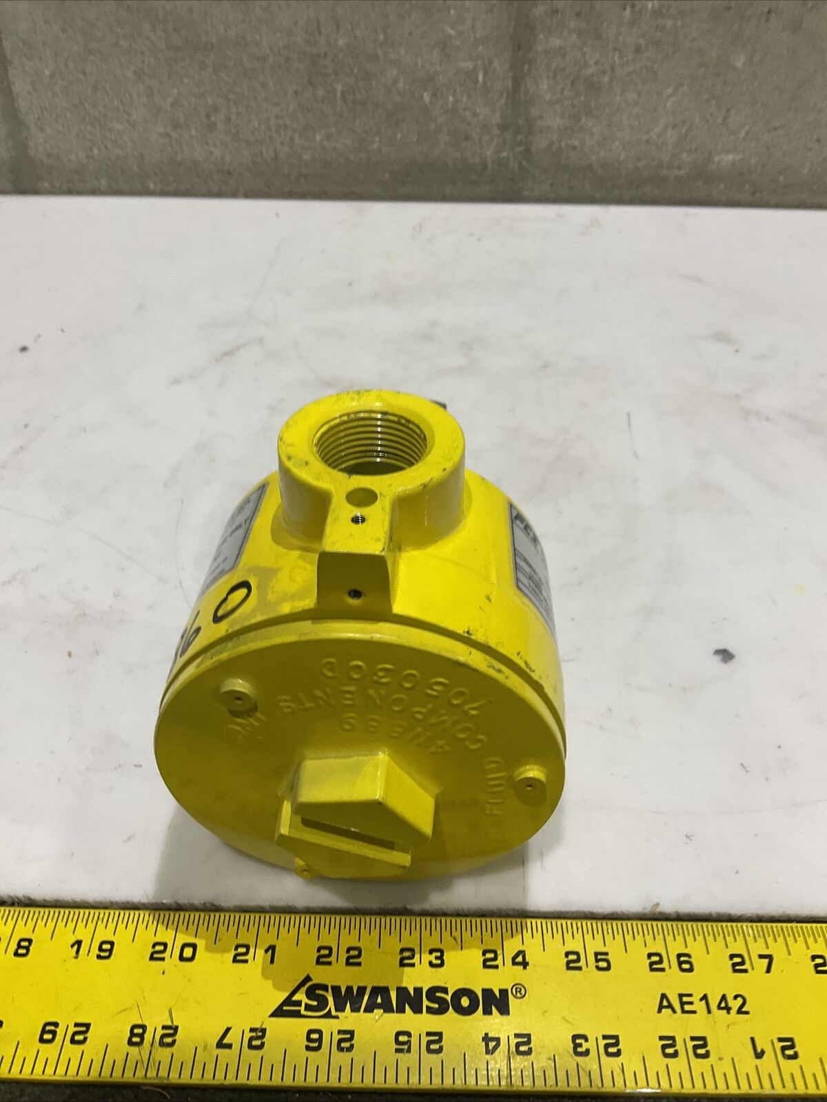 FCI FR70-4 FLOW SWITCH MONITOR .75” 2.5” S L V 5181-W 115VAC 60HZ 7VA 373