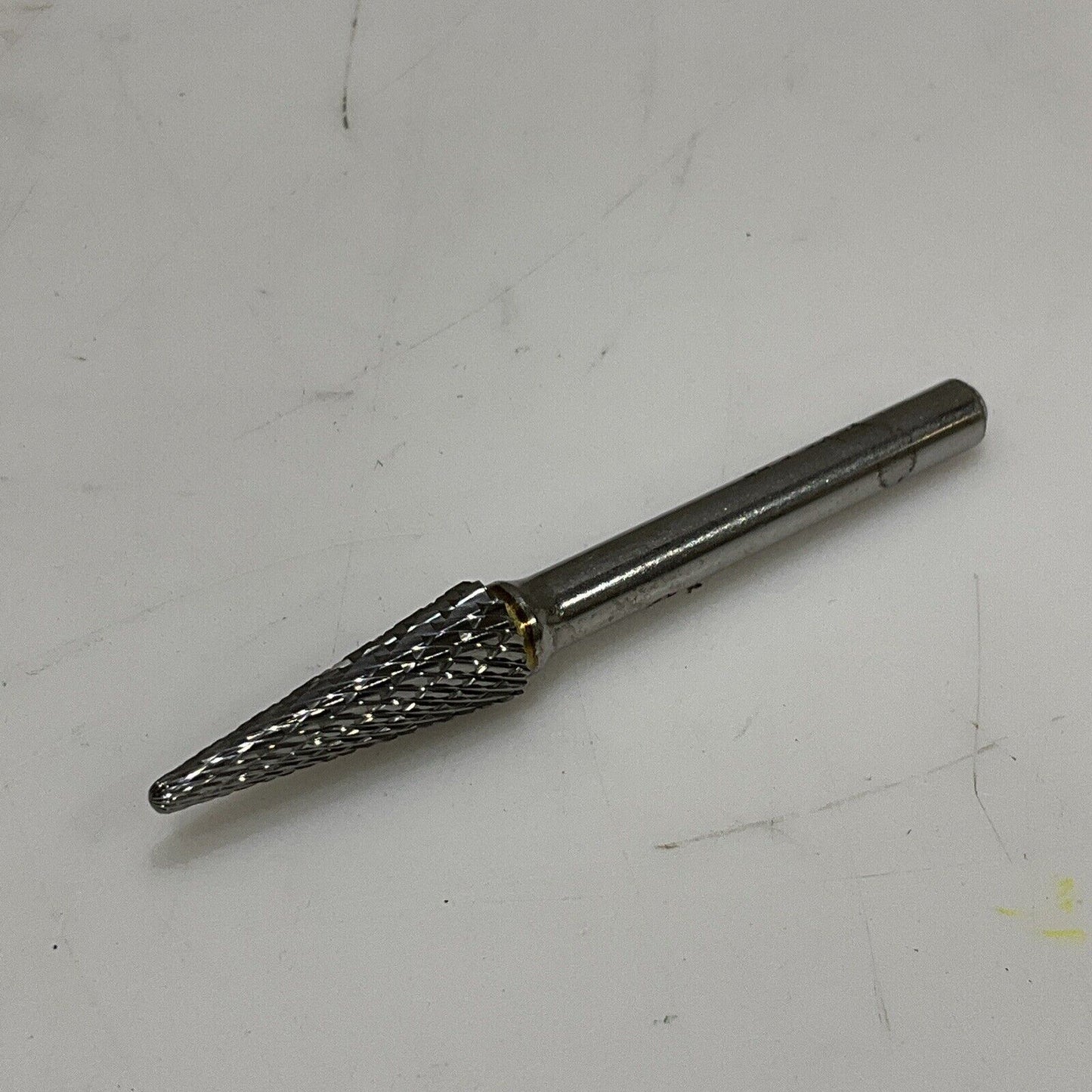 NORSEMAN SL-3 TAPER SHAPE RADIUS 14 DEGREE ANGLE DOUBLE CUT BURR LOT OF 19 373