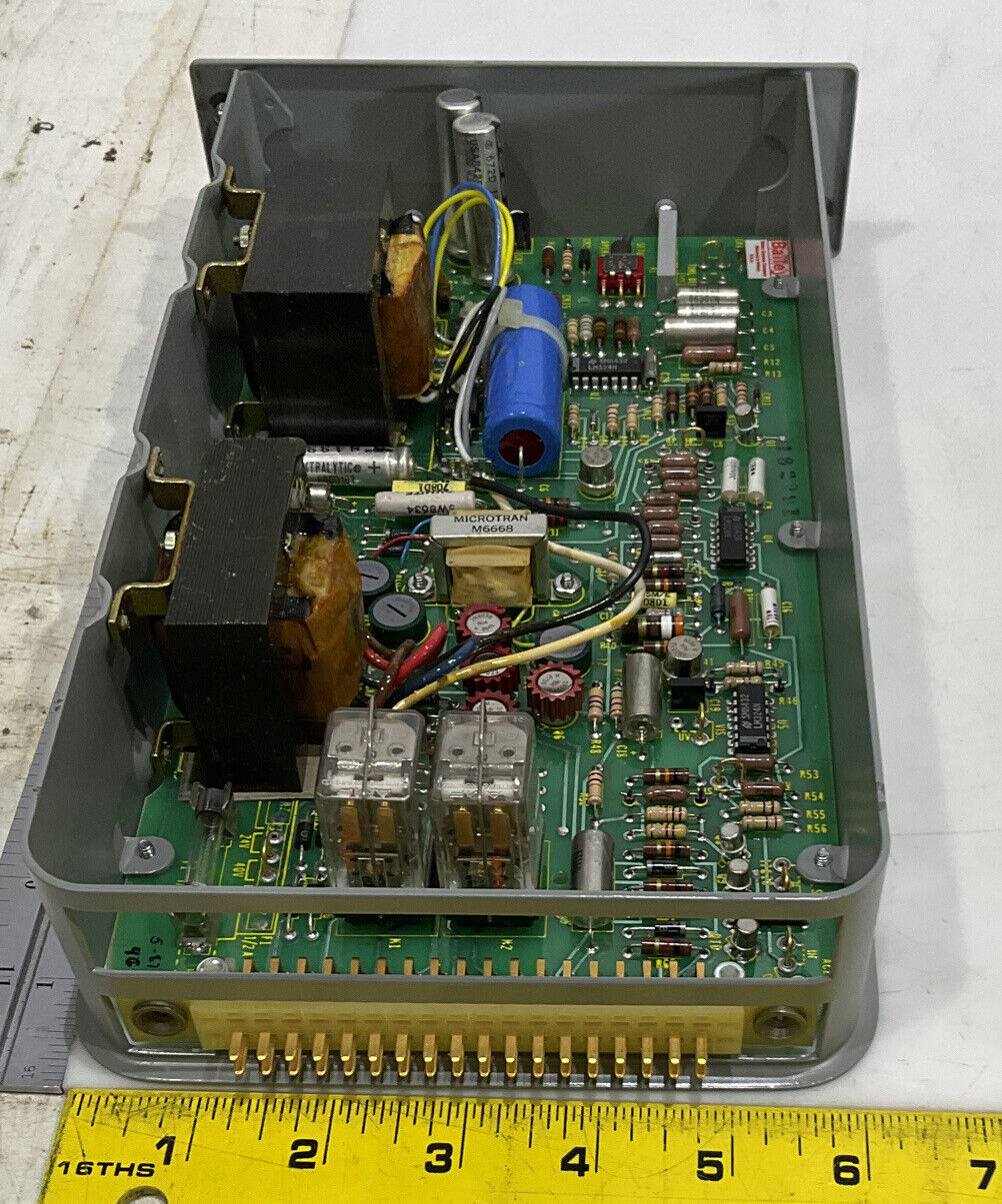 BAILEY FLICKER FLAMON 6631125 J1 RECEIVER MODULE 120VAC 60HZ 12VA 373