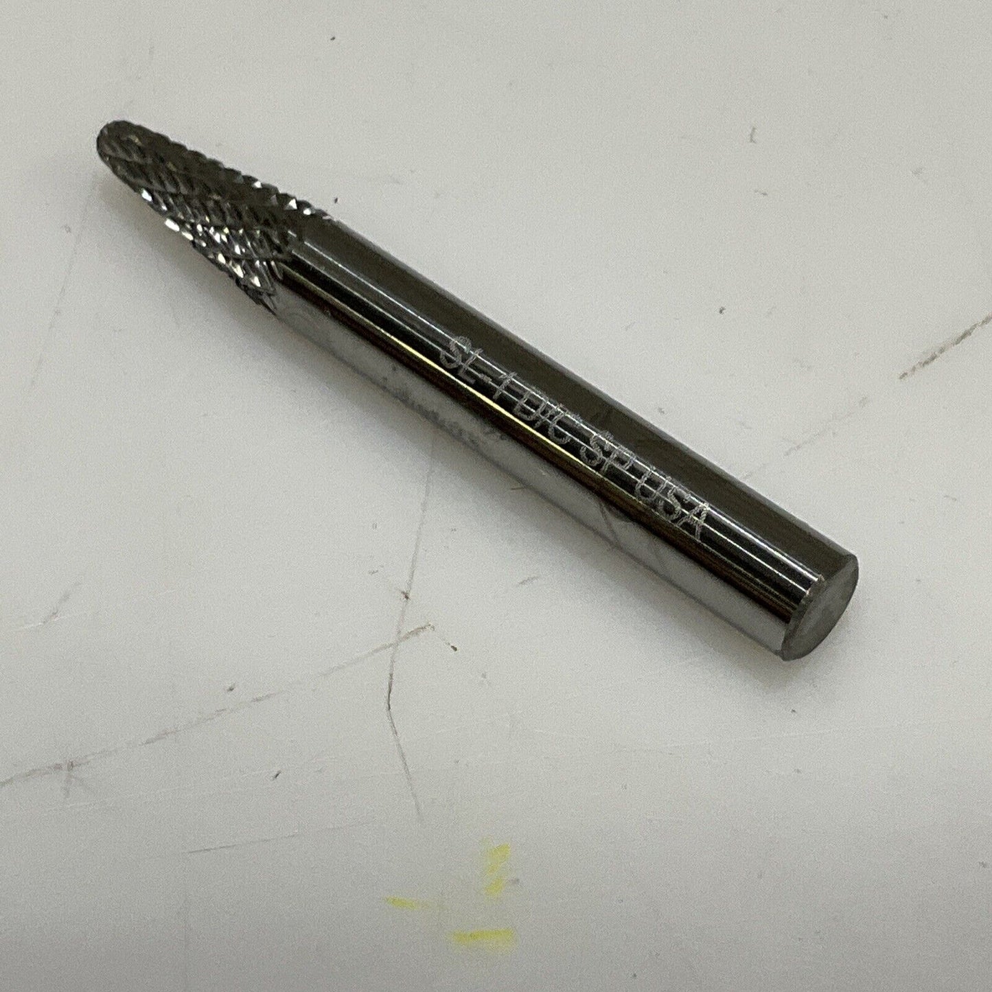 NORSEMAN SL-1 TAPER SHAPE RADIUS 14 DEGREE ANGLE DOUBLE CUT BURR LOT OF 3 373