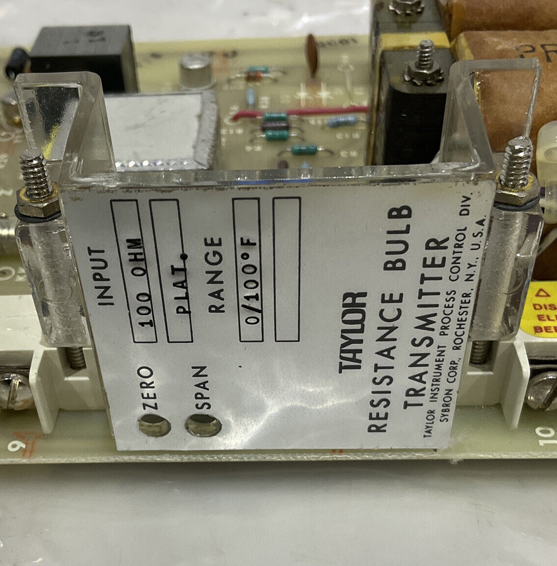 TAYLOR 1023TMODEL A THERMOCOUPLE-TO-CURRENT TANSMITTER 476