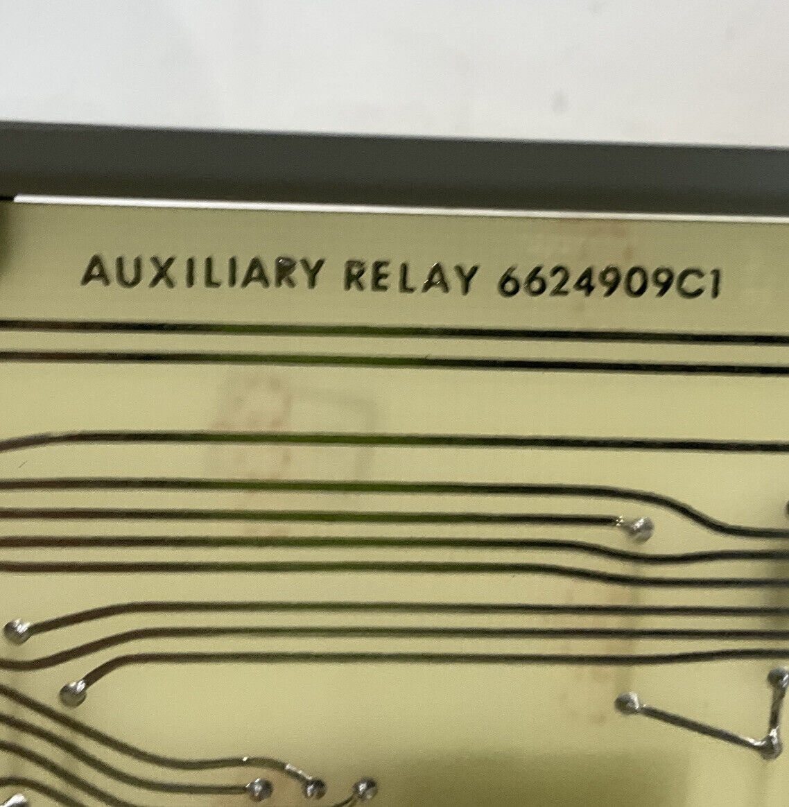 BAILEY 6624909C1 AUXILIARY RELAY 373