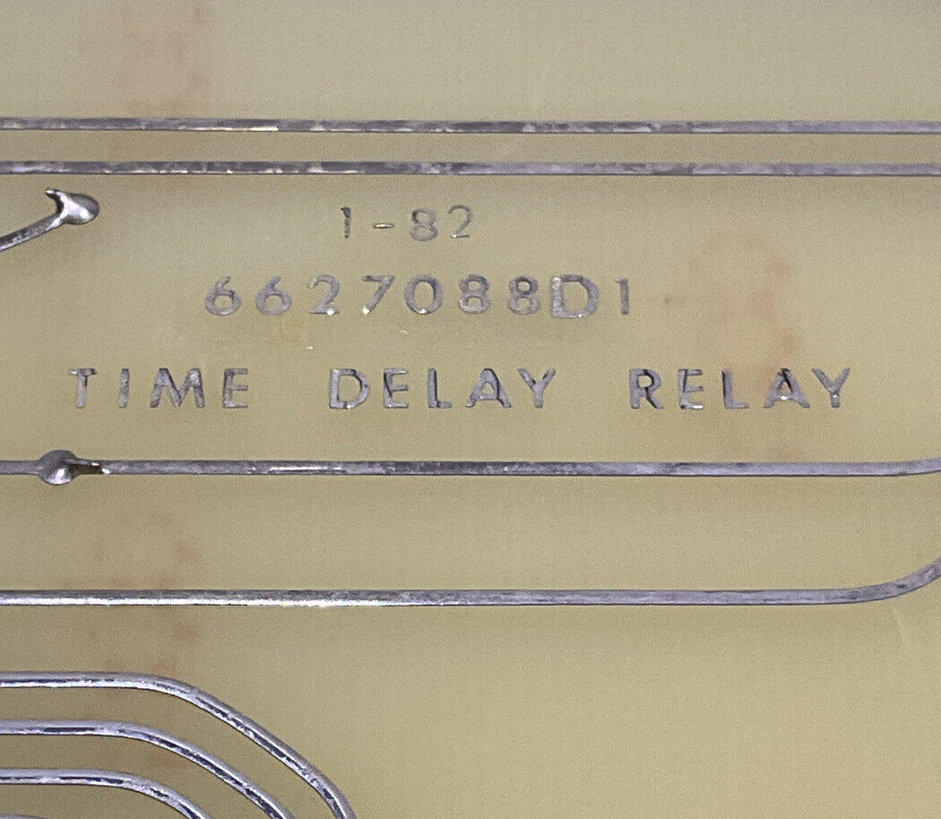 BAILEY 6627088 D1 TIME DELAY RELAY 373