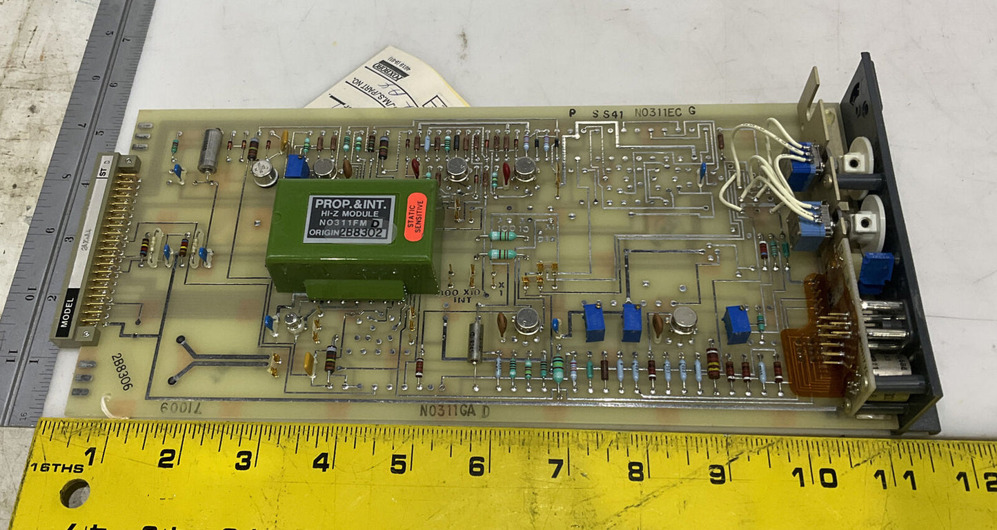 FOXBORO 2AX+A4 CONTROL CARD 373