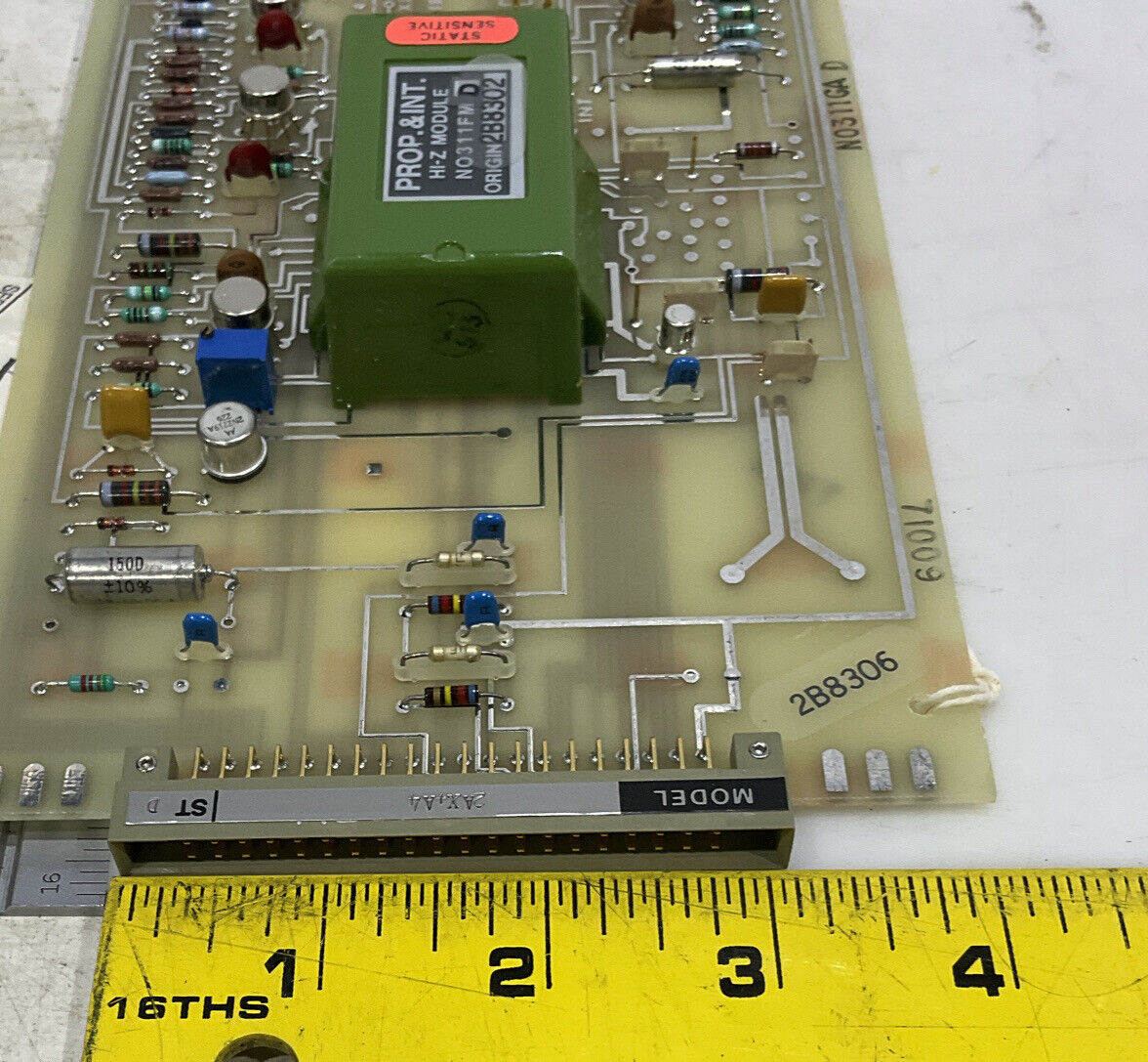 FOXBORO 2AX+A4 CONTROL CARD 373