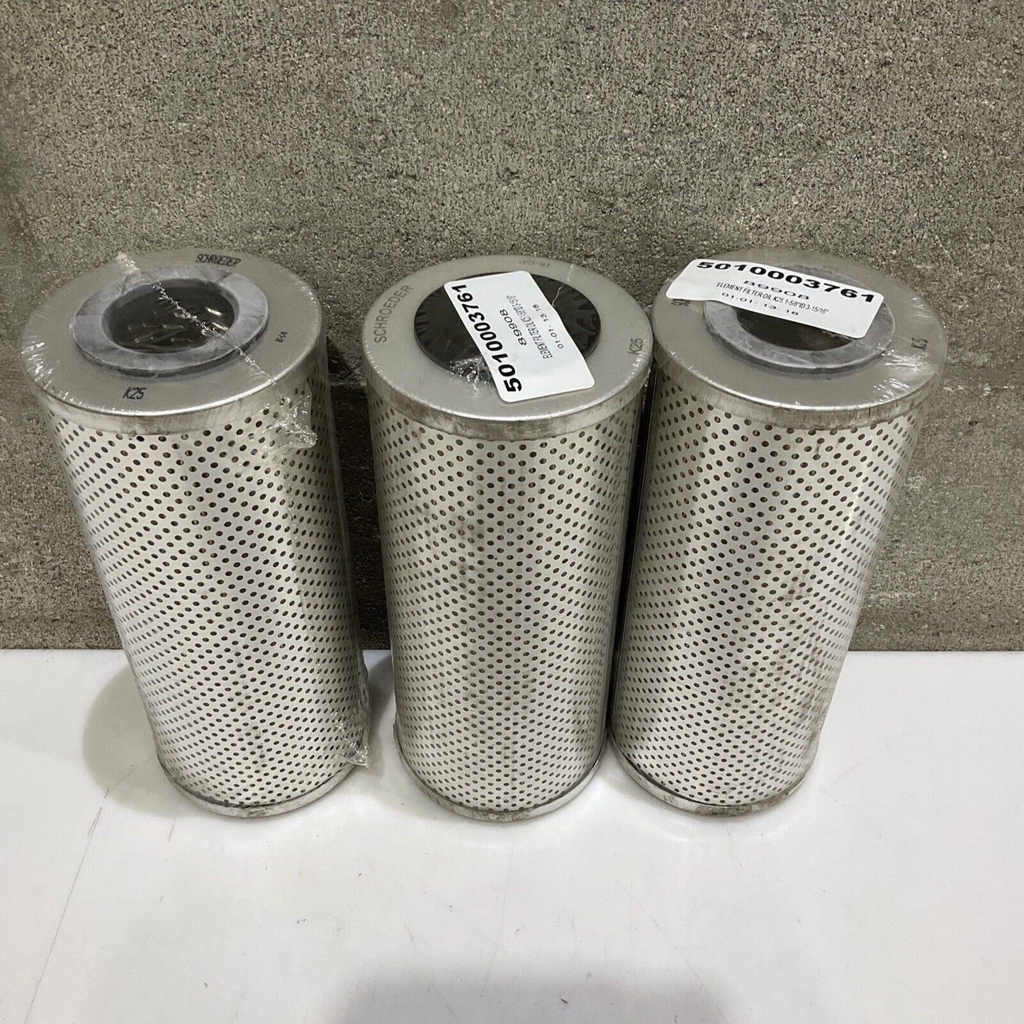 SCHROEDER K25 FILTER ELEMENT LOT OF 3 373