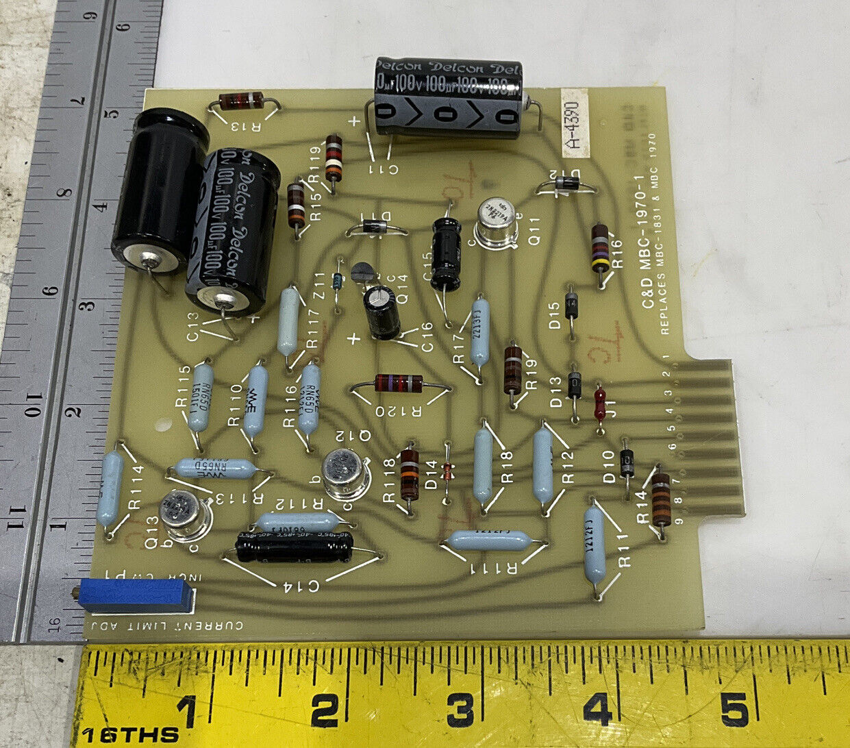 C&D BATTERIES MBC-1970-1 CURRENT LIMIT ADJ 373
