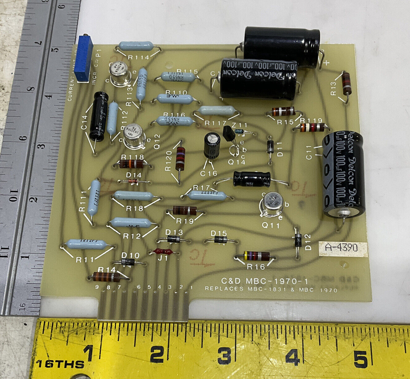 C&D BATTERIES MBC-1970-1 CURRENT LIMIT ADJ 373