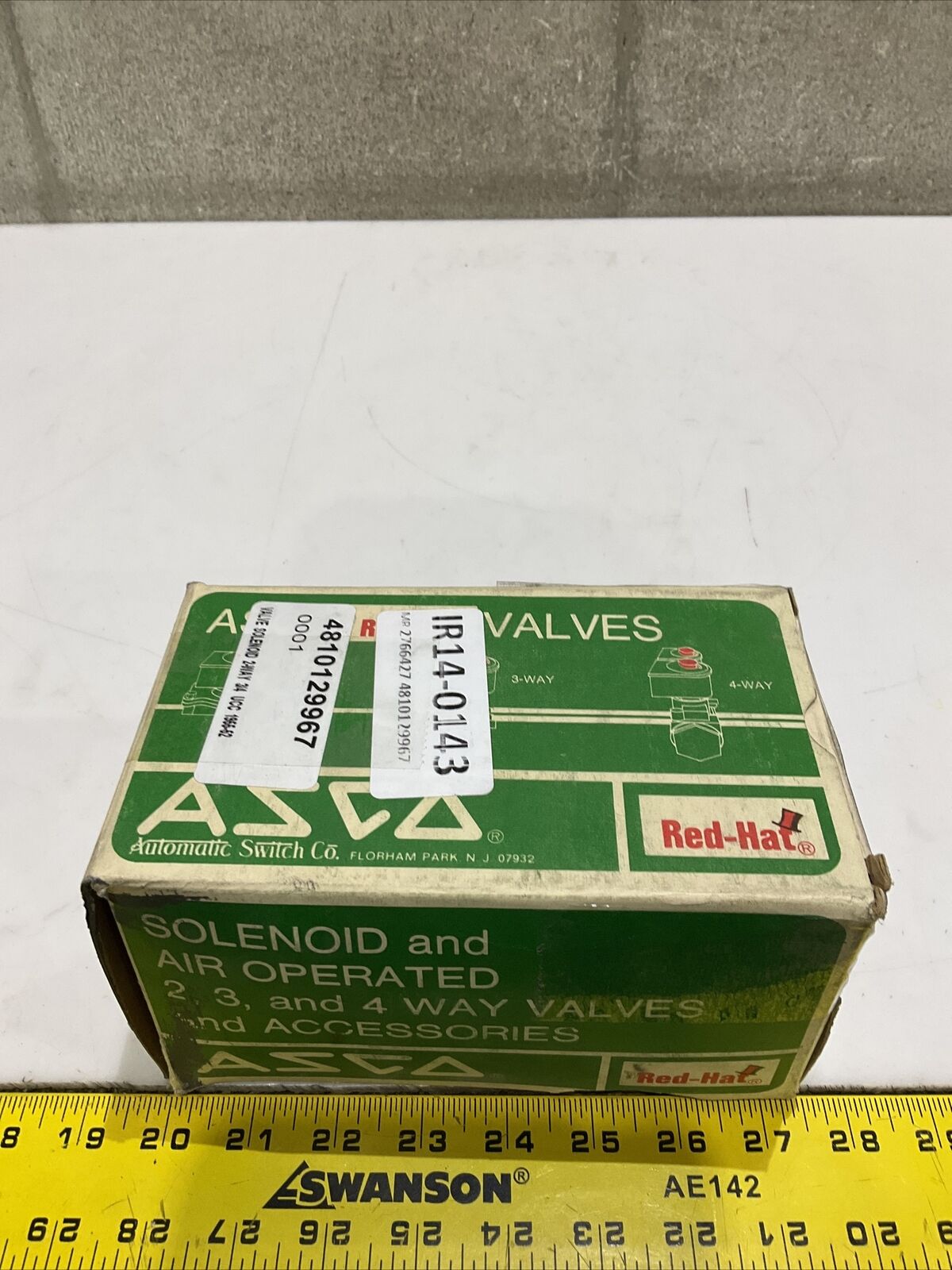 ASCO SK-1955-52 SOLENIOD VALVE 2-WAY 120 VOLTS 11 WATTS 100 PSI 373