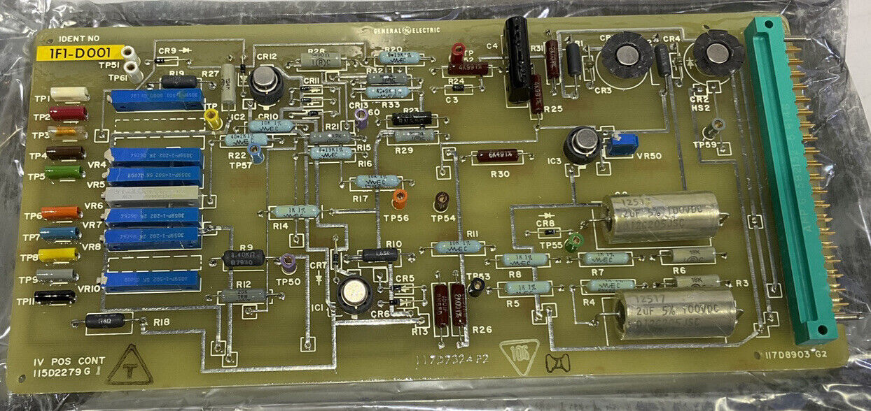 GENERAL ELECTRIC 1F1-D001 115D2279G1 IV POS CONT 373