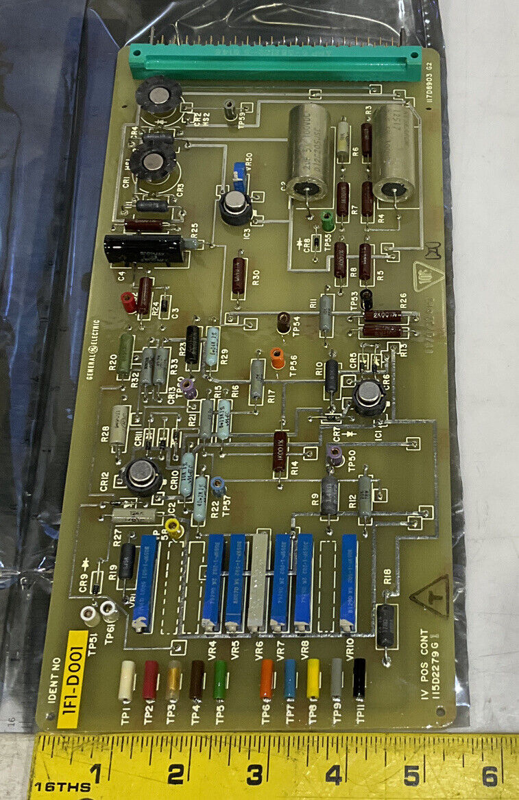 GENERAL ELECTRIC 1F1-D001 115D2279G1 IV POS CONT 373