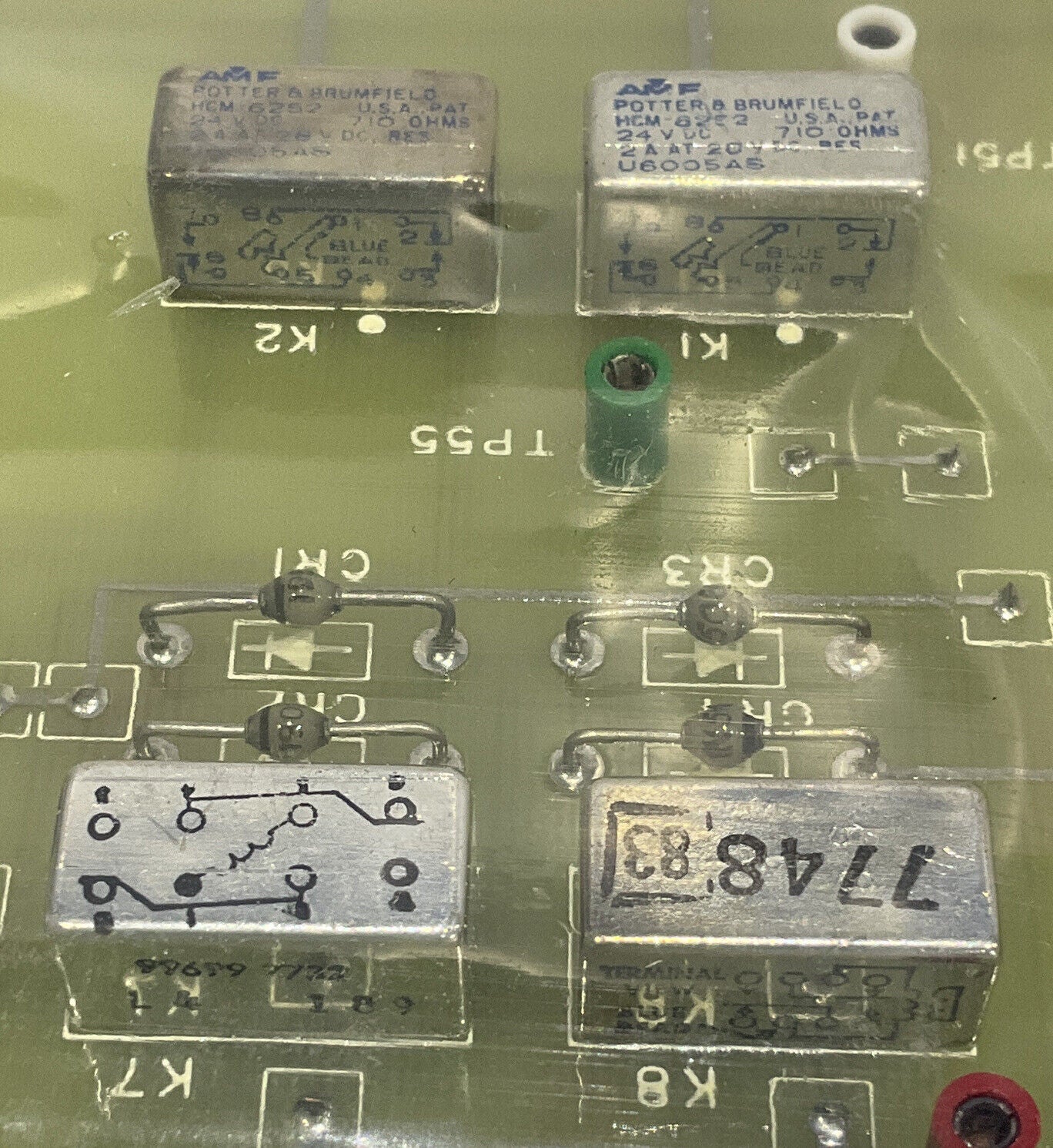 GENERAL ELECTRIC 1PU2-A001 117D7745G1 PLU LOGIC 373