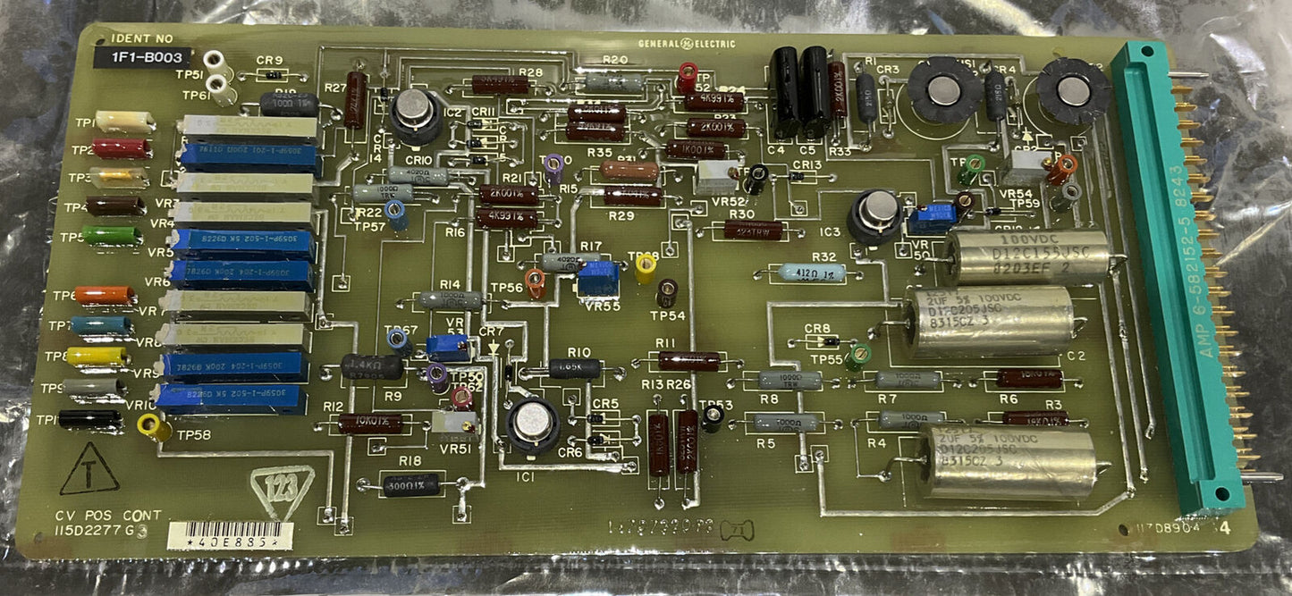 GENERAL ELECTRIC 1F1-B003 115D2277G3 CV POS CONT 373