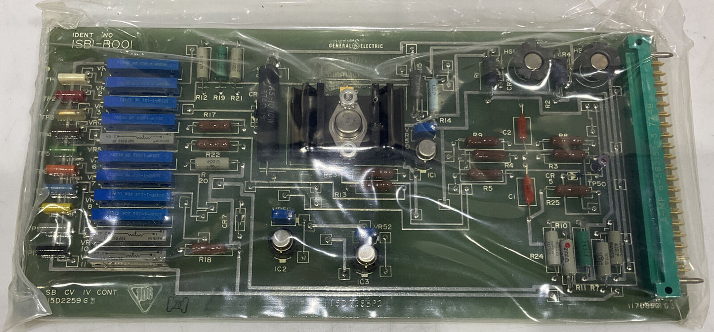 GENERAL ELECTRIC 1SB1-B001 115D2259G3 SB CV IV CONT 373
