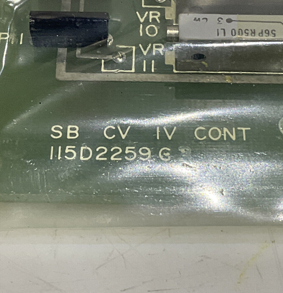 GENERAL ELECTRIC 1SB1-B001 115D2259G3 SB CV IV CONT 373