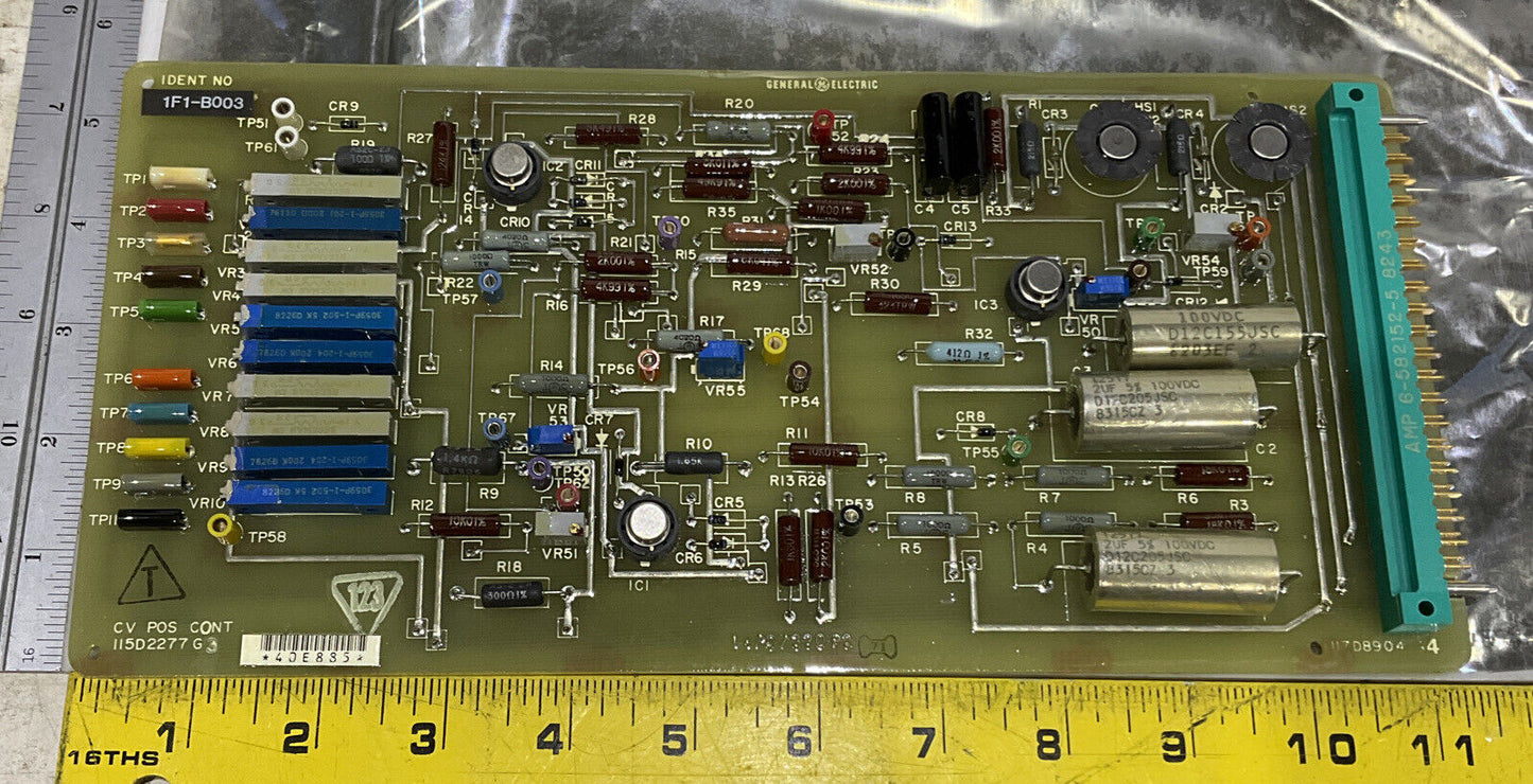 GENERAL ELECTRIC 1F1-B003 115D2277G3 CV POS CONT 373